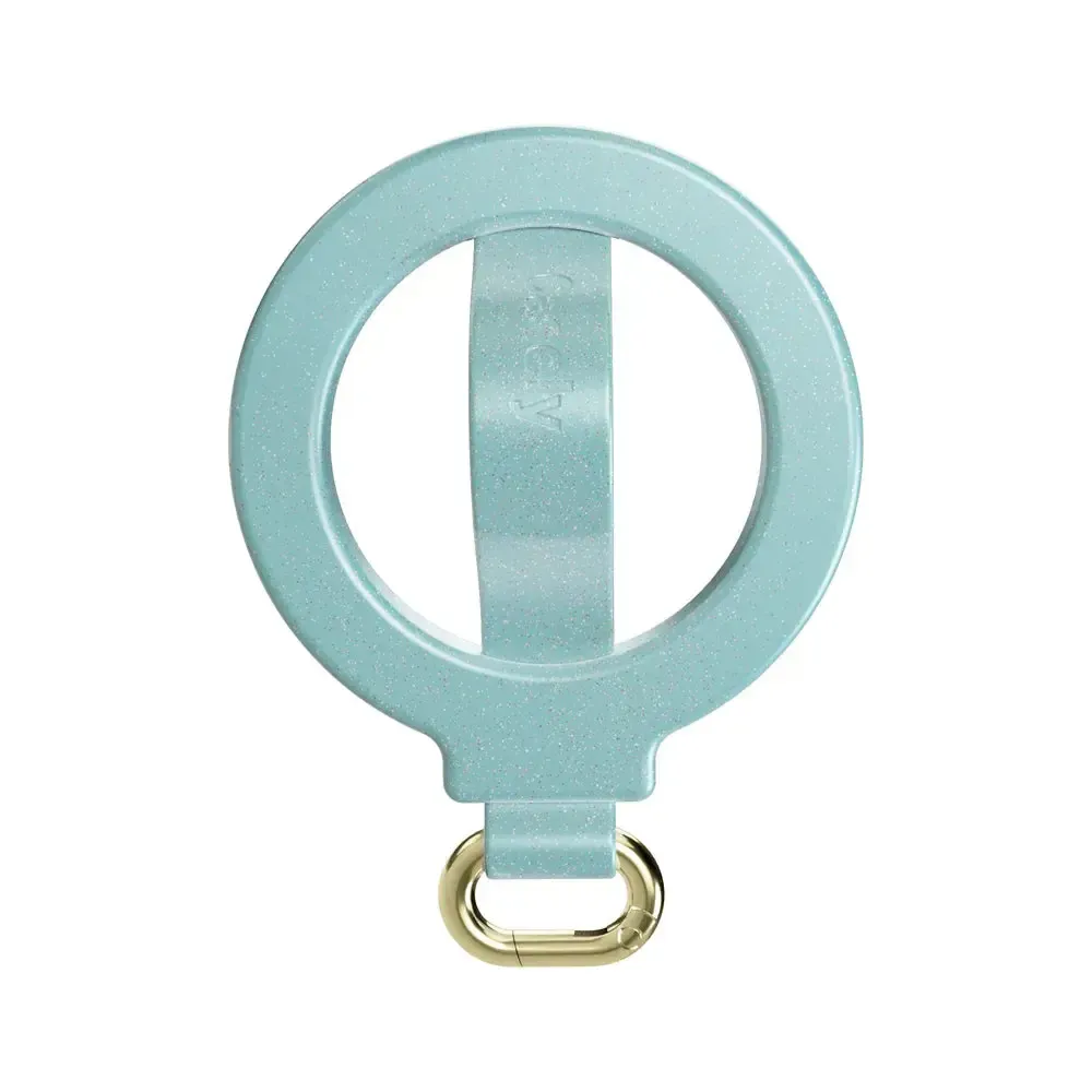 Aquamarine | Ocean Blue Shimmer MagRing+ with Keychain