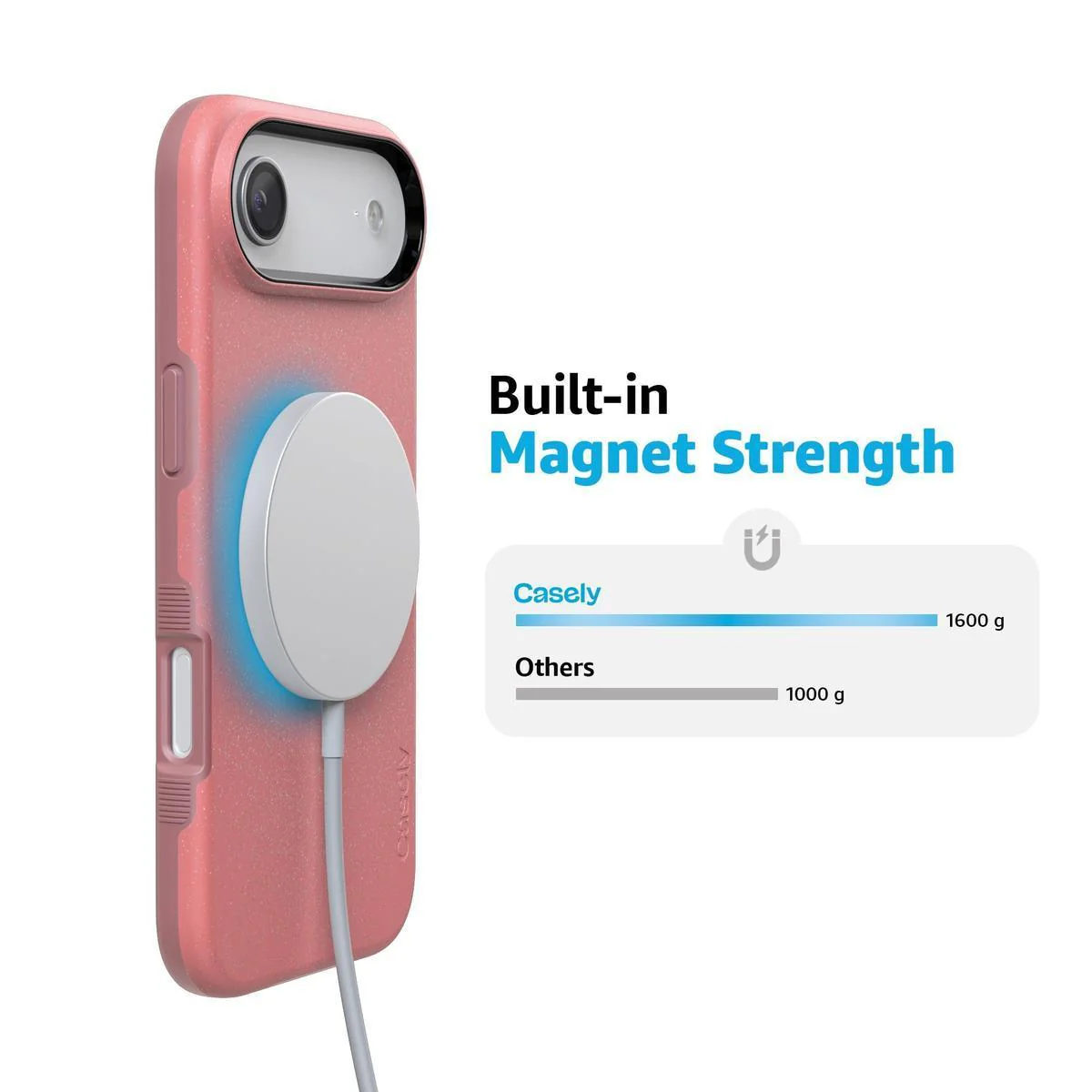 Starfish Wishes | Coral Pink Shimmer Case