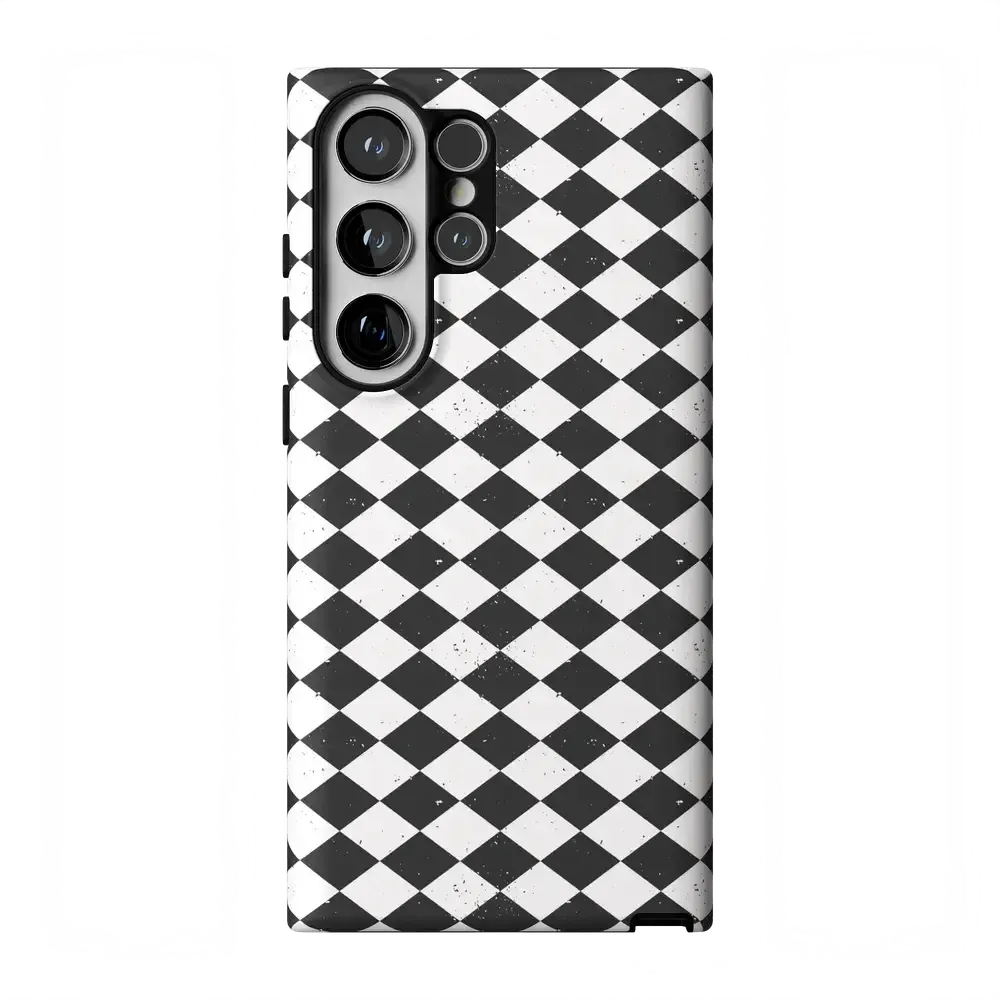 Salem's Hex | Black & White Checkered Case