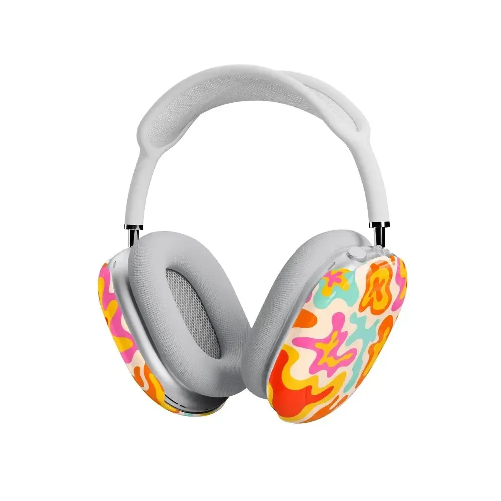 Tropical Color Splash | Abstract Retro AirPods Max Case