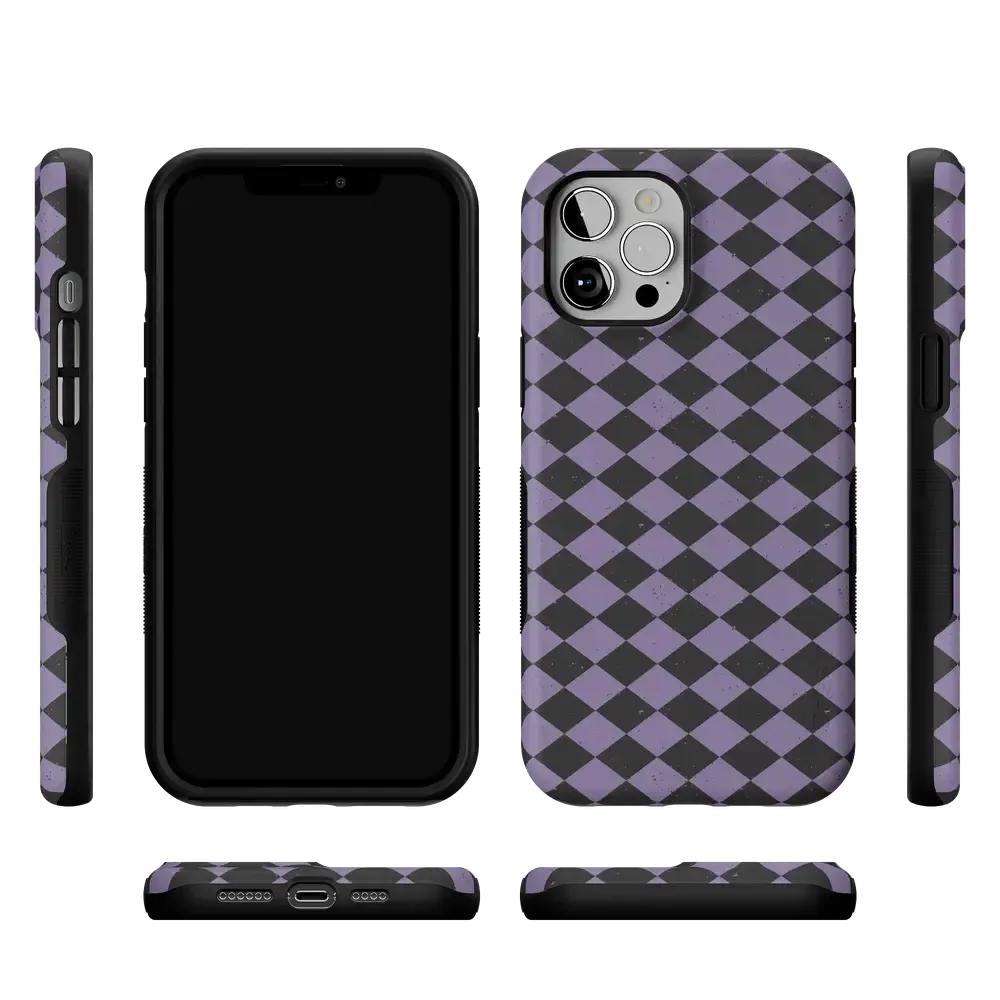 Midnight Hex | Purple Checkered Case