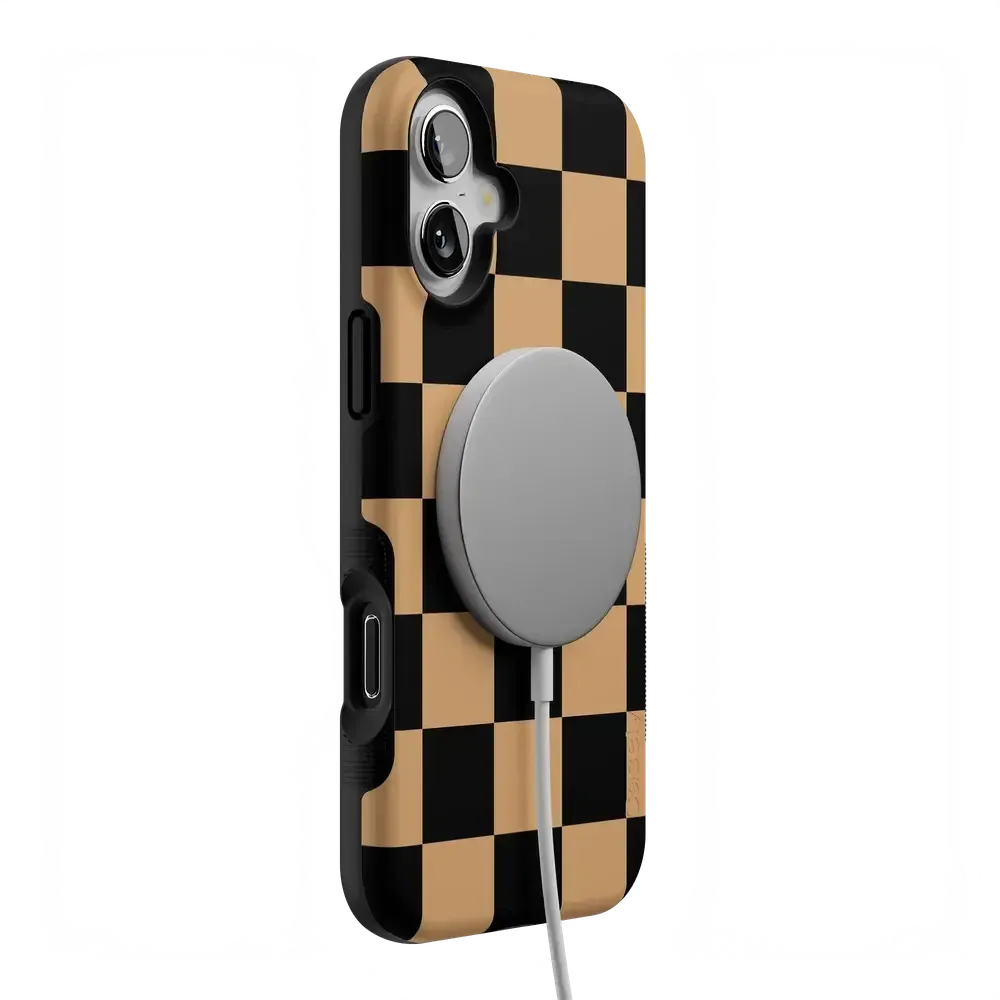 Fit Check | Black & Brown Checkerboard Case