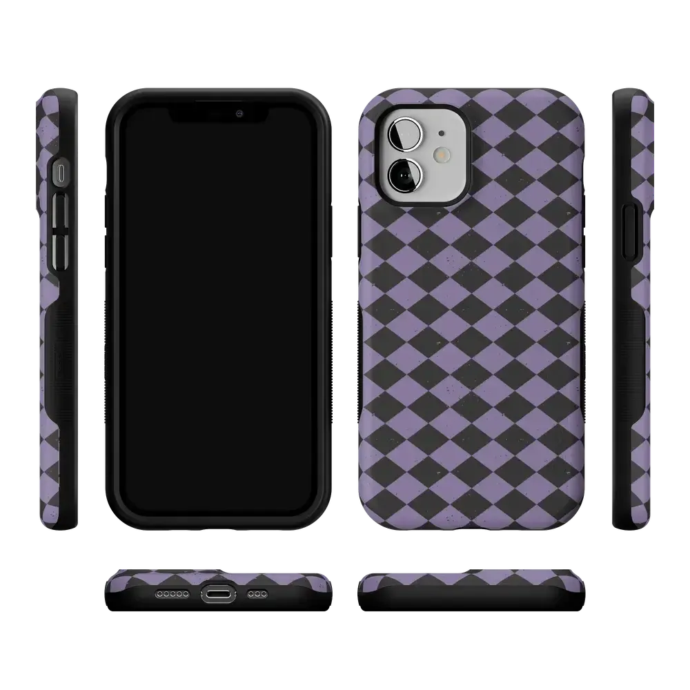 Midnight Hex | Purple Checkered Case