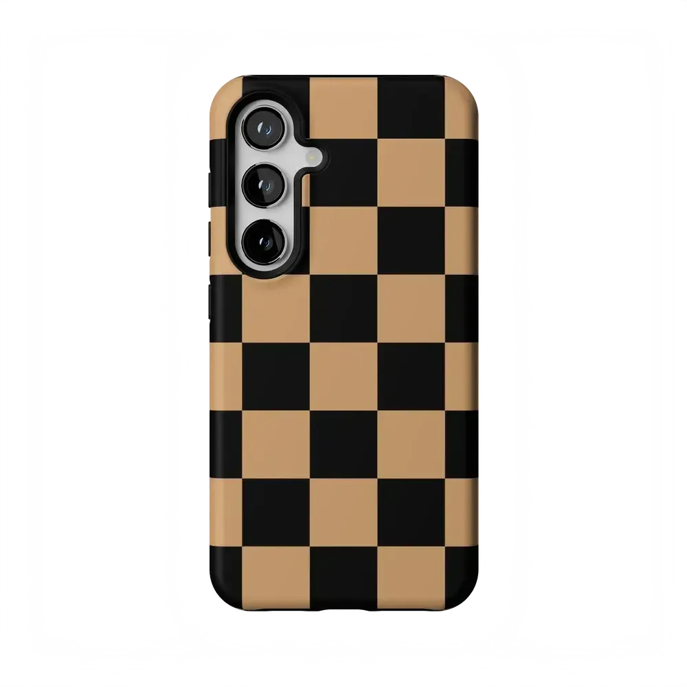Fit Check | Black & Brown Checkerboard Case