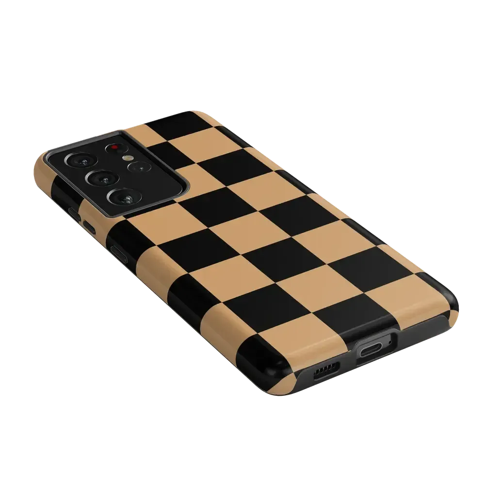 Fit Check | Black & Brown Checkerboard Case