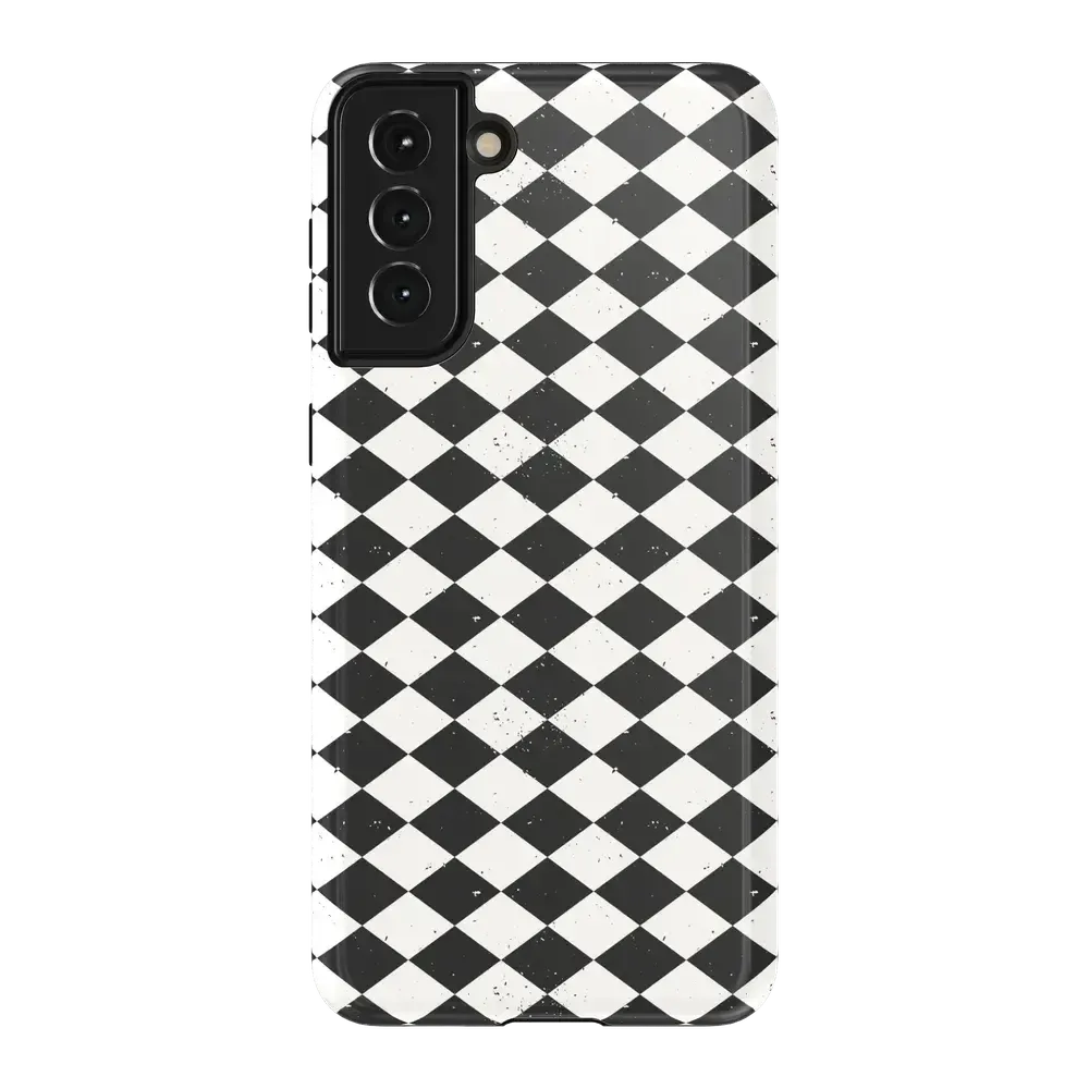 Salem's Hex | Black & White Checkered Case