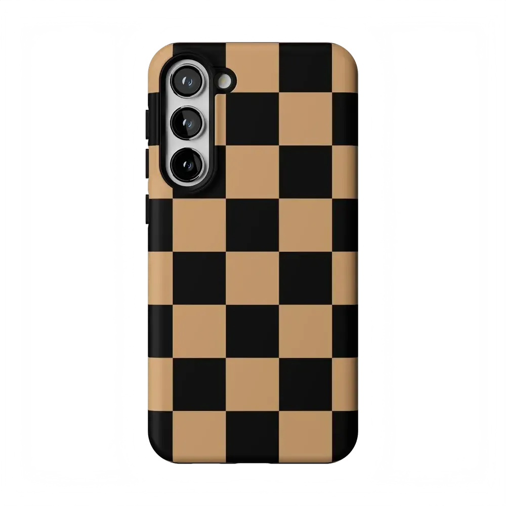 Fit Check | Black & Brown Checkerboard Case