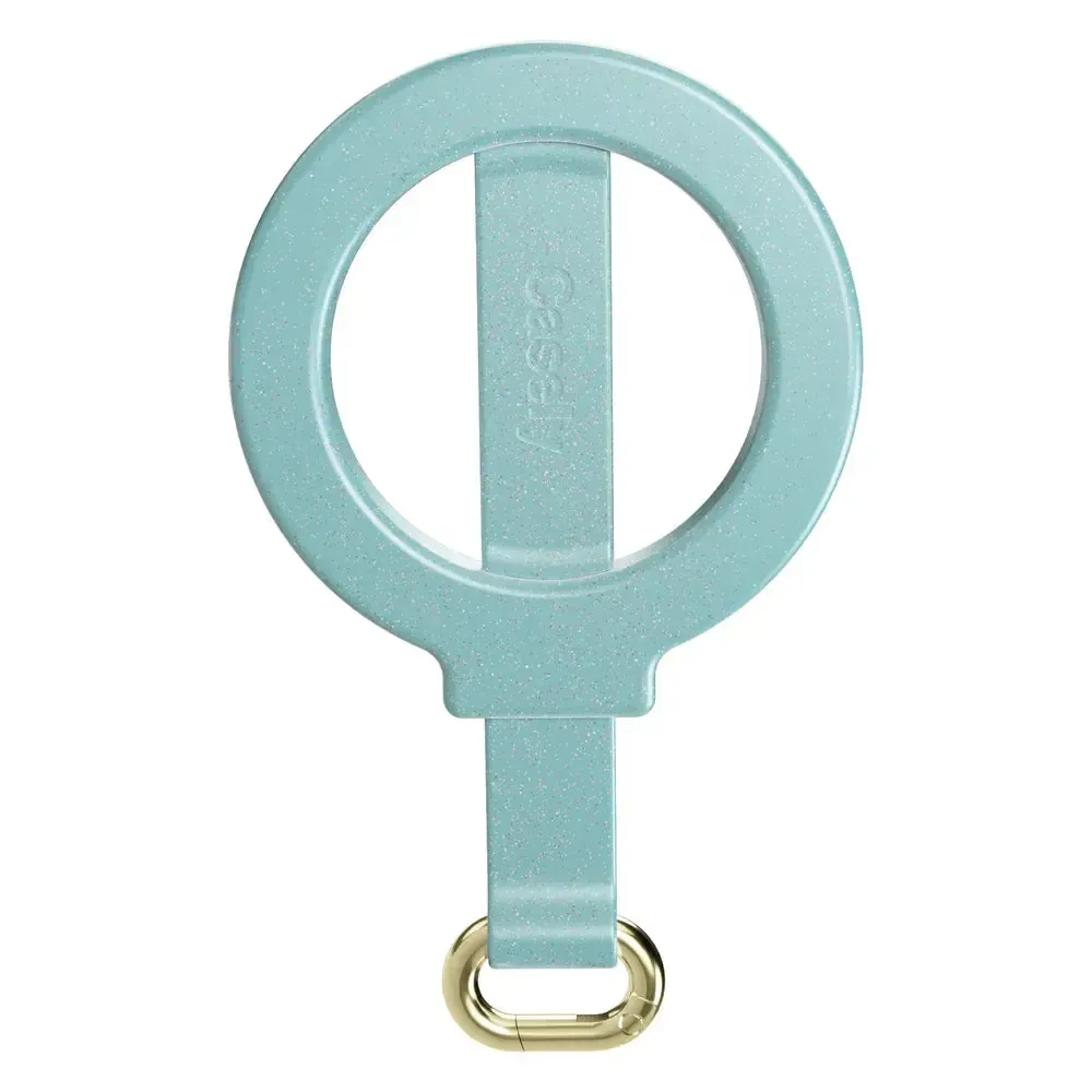 Aquamarine | Ocean Blue Shimmer MagRing+ with Keychain