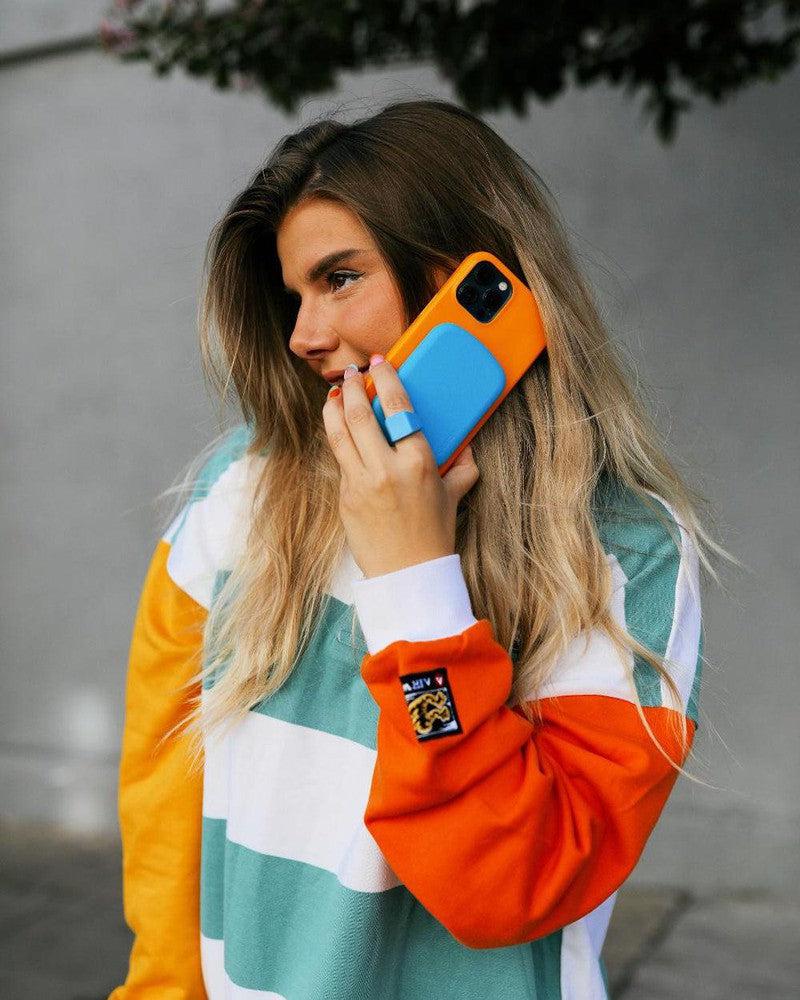 Miami Cabana | Solid Neon Blue Power Pod