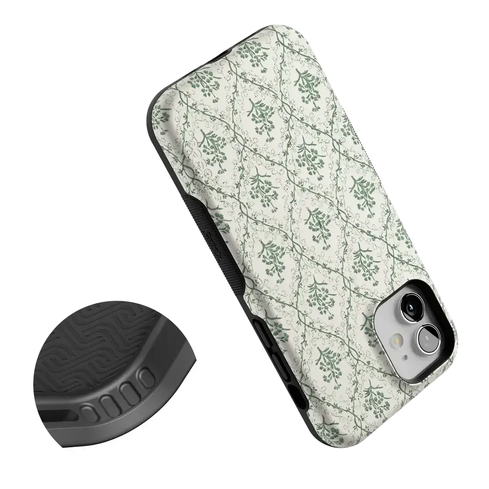 Sage Tapestry | Floral Vines Case