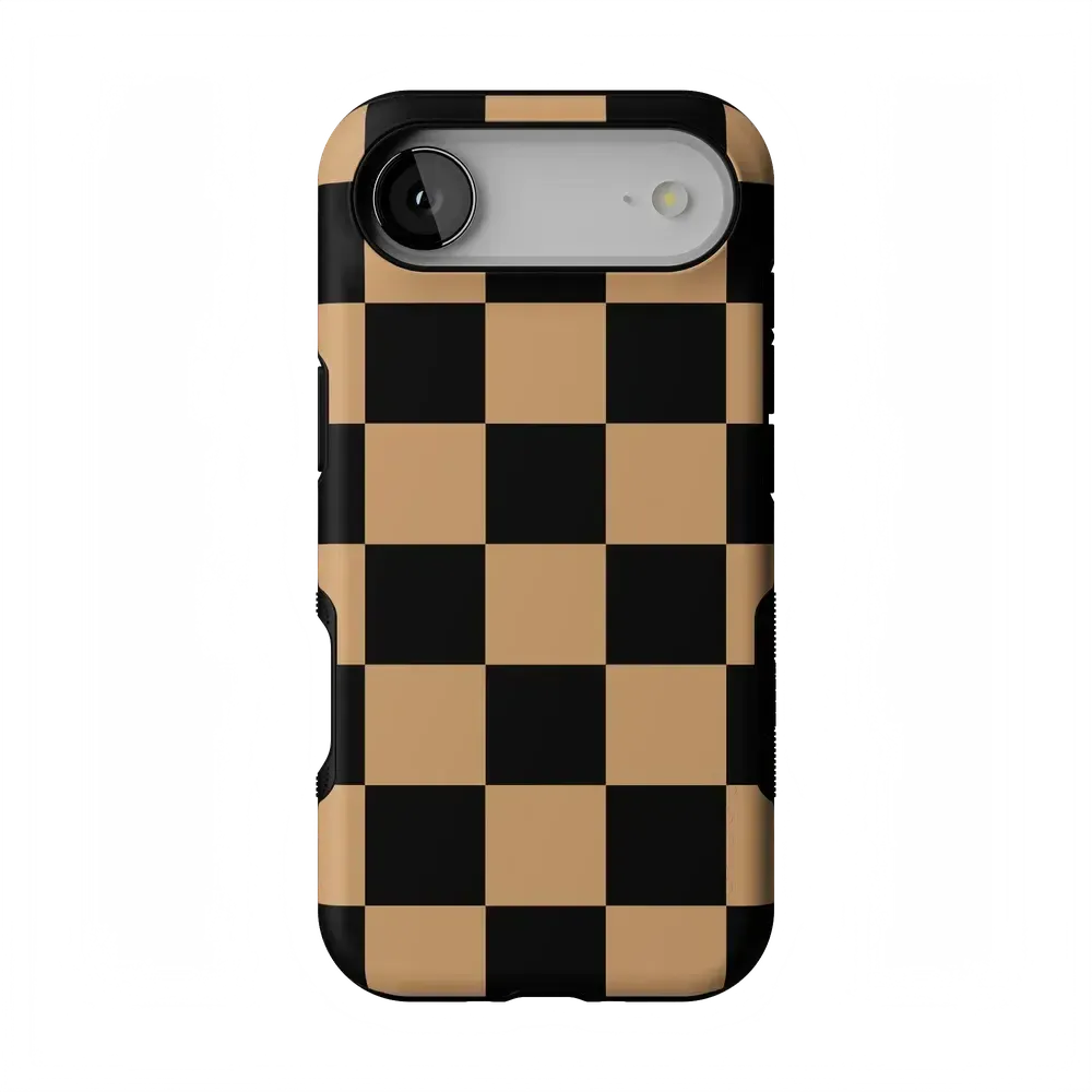 Fit Check | Black & Brown Checkerboard Case