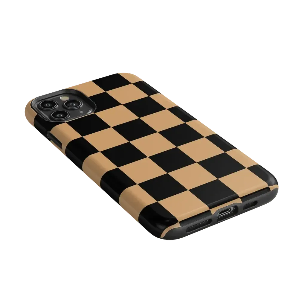 Fit Check | Black & Brown Checkerboard Case