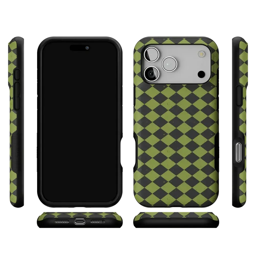 Wicked Hex | Green Checkered Case