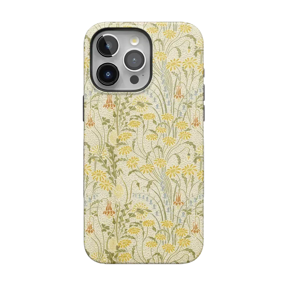 Boho Blooms | Golden Floral Case