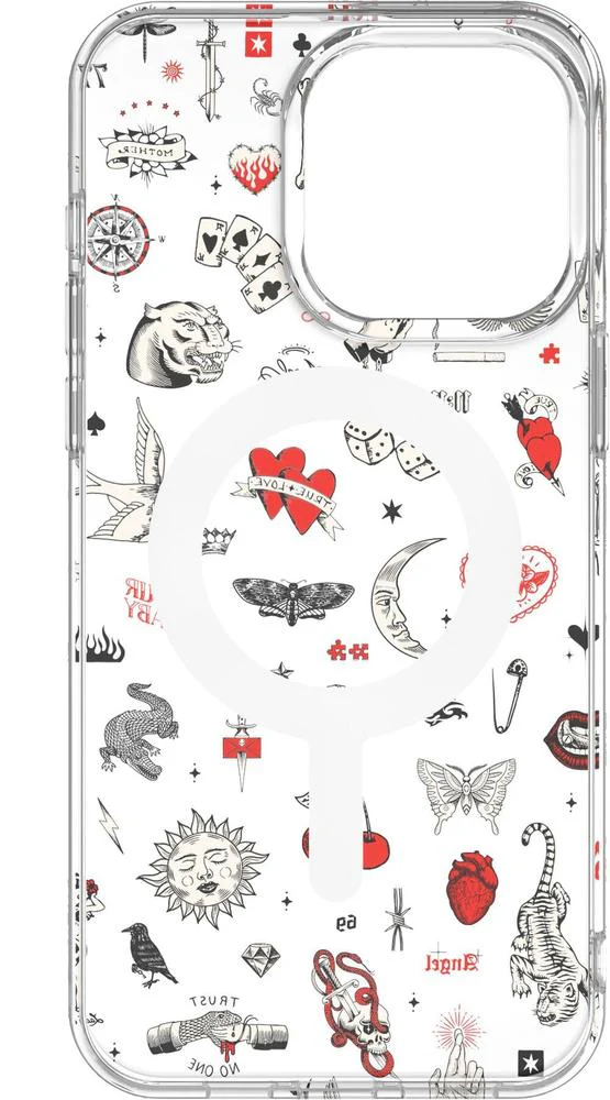 Not a Phase | Clear Flash Tattoo Case