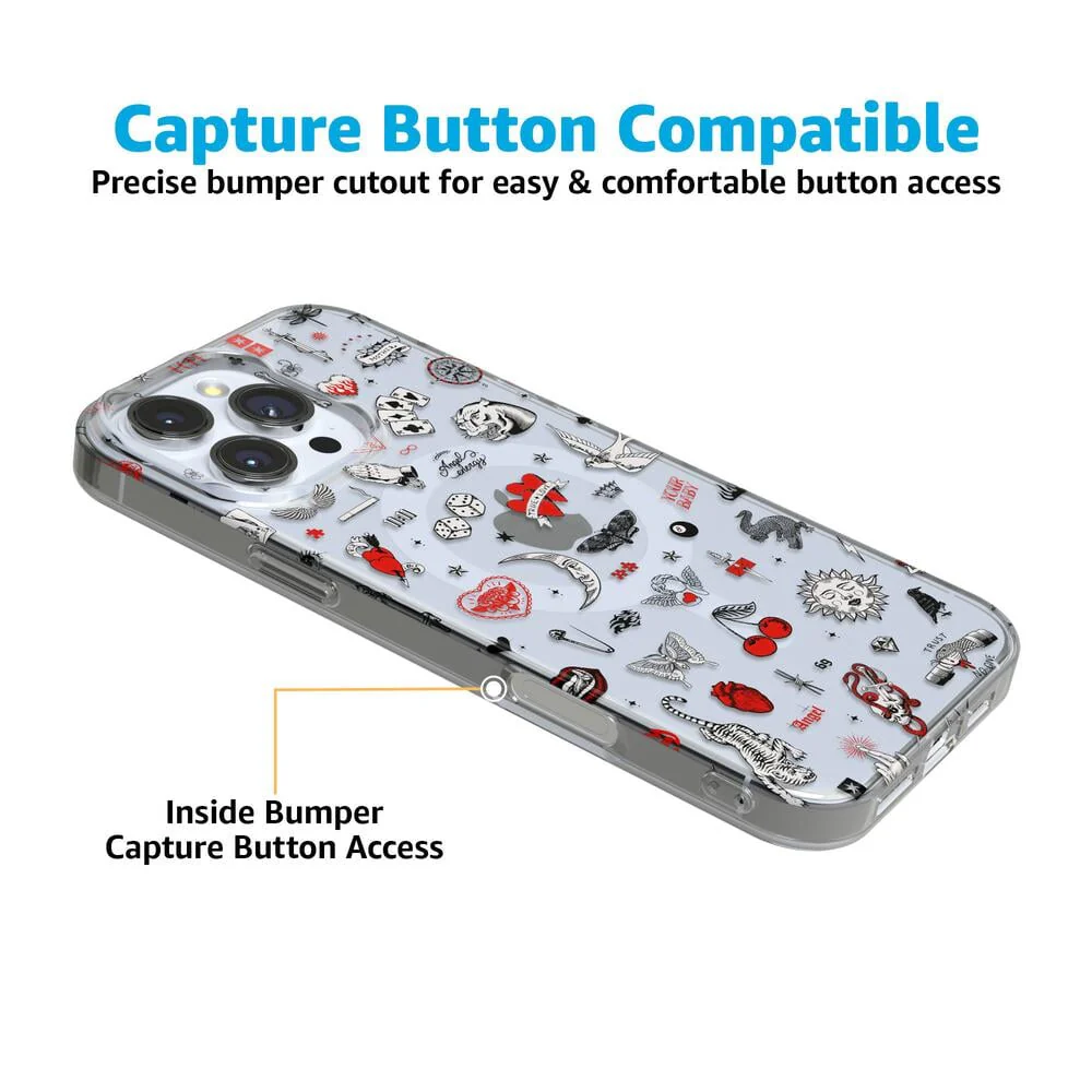 Not a Phase | Clear Flash Tattoo Case