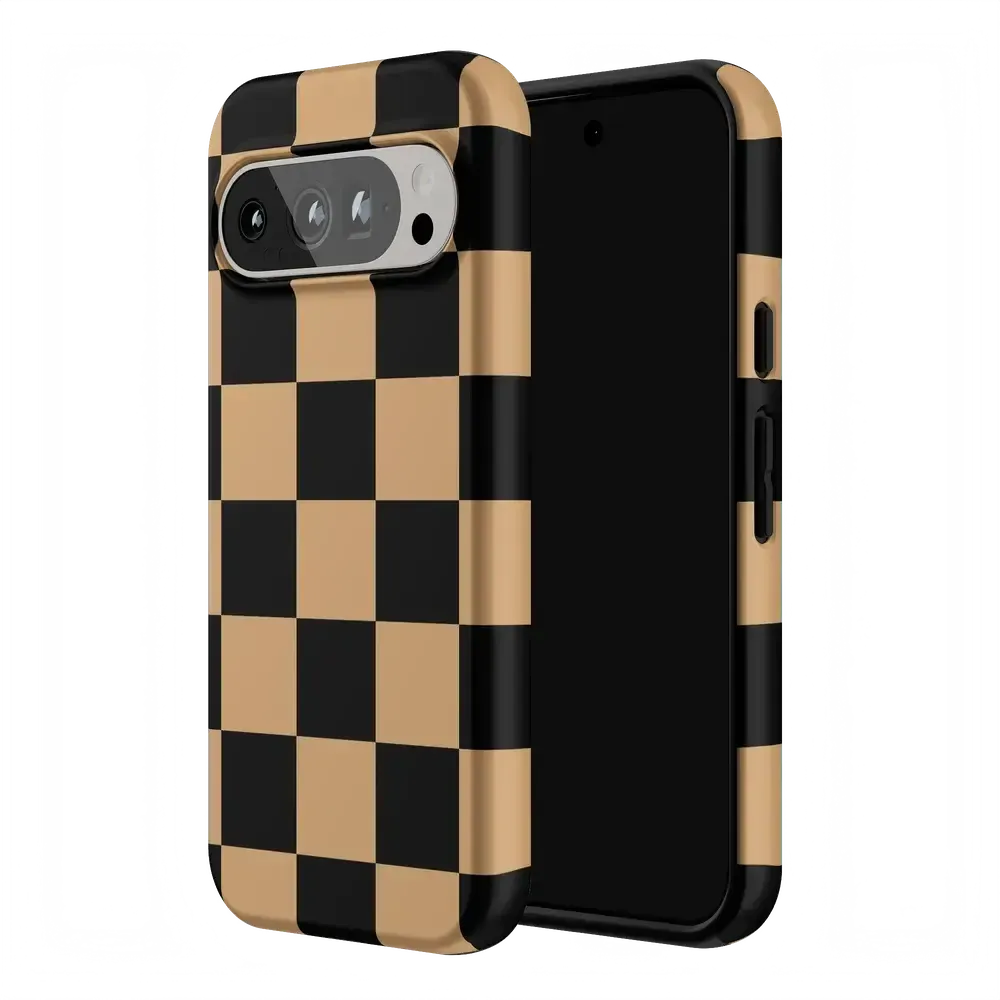 Fit Check | Black & Brown Checkerboard Case