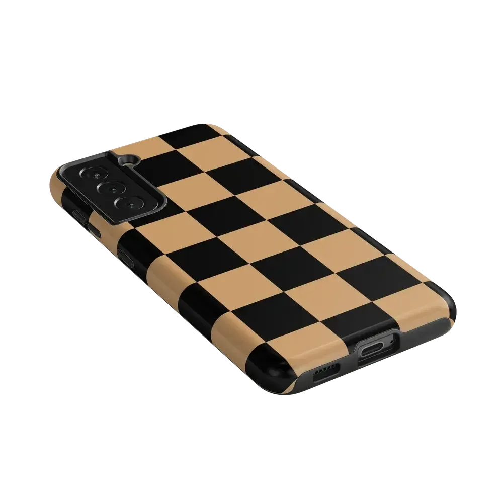 Fit Check | Black & Brown Checkerboard Case