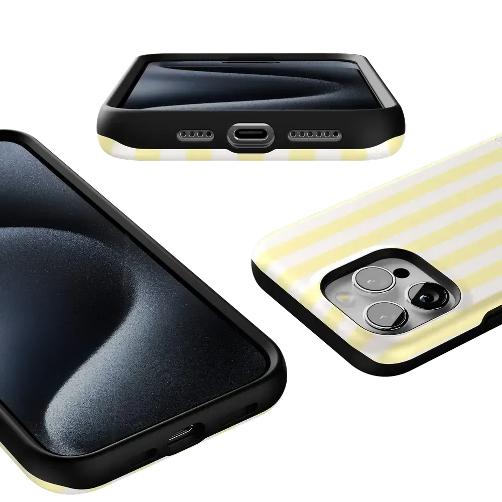 Butter Yellow Stripes | Sunday Best Case