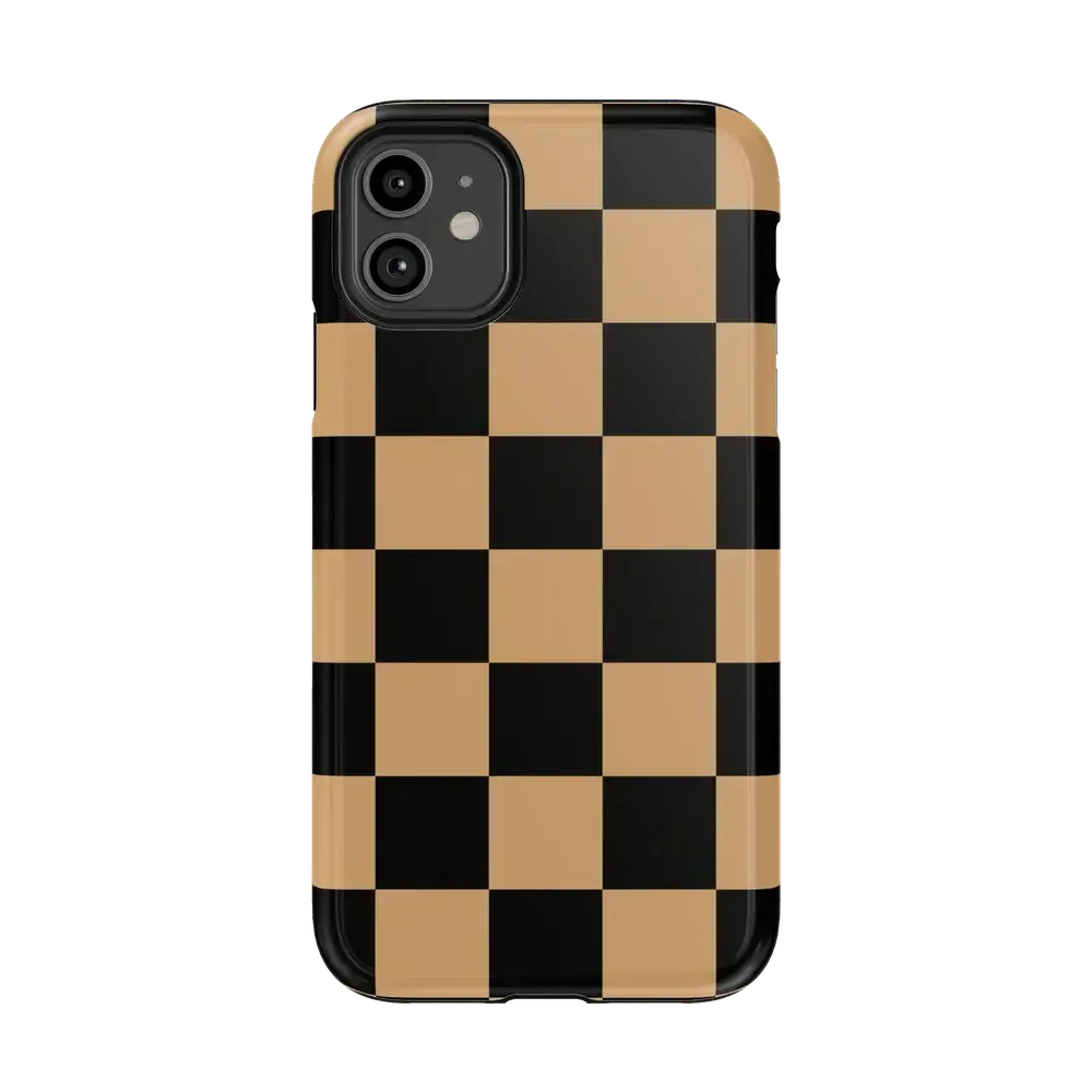 Fit Check | Black & Brown Checkerboard Case