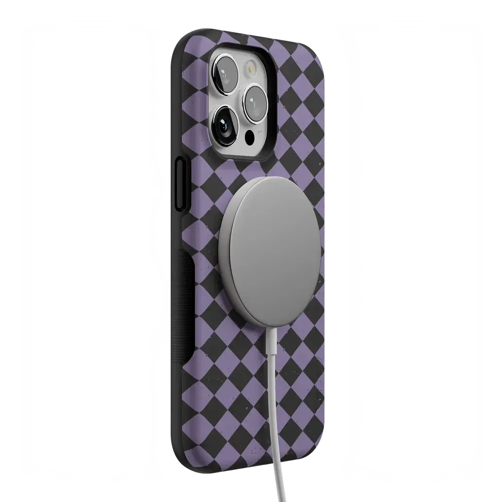 Midnight Hex | Purple Checkered Case