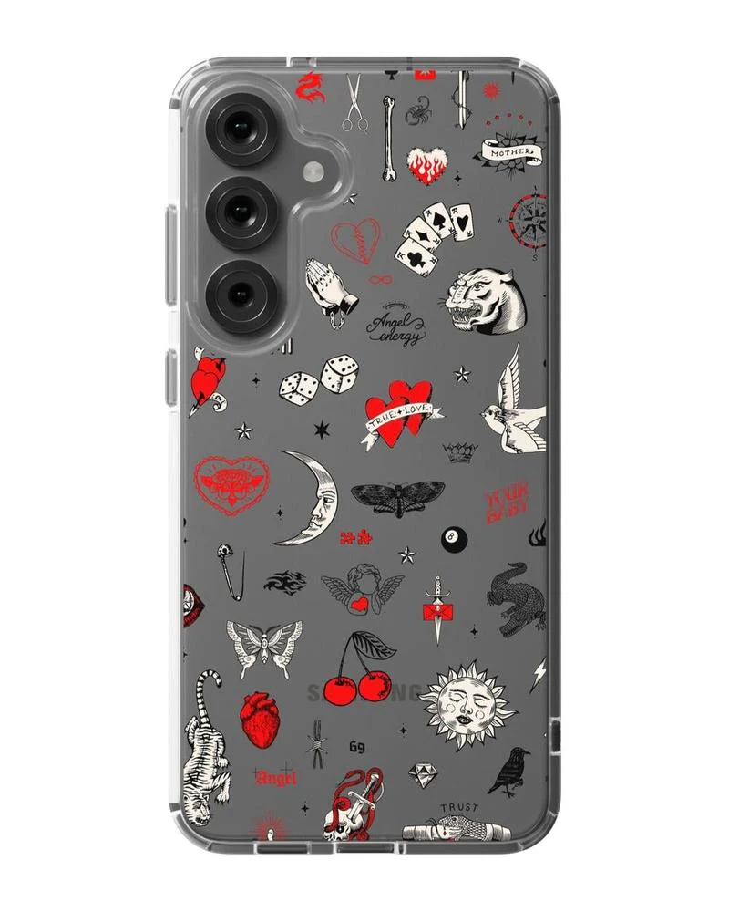 Not a Phase | Clear Flash Tattoo Case