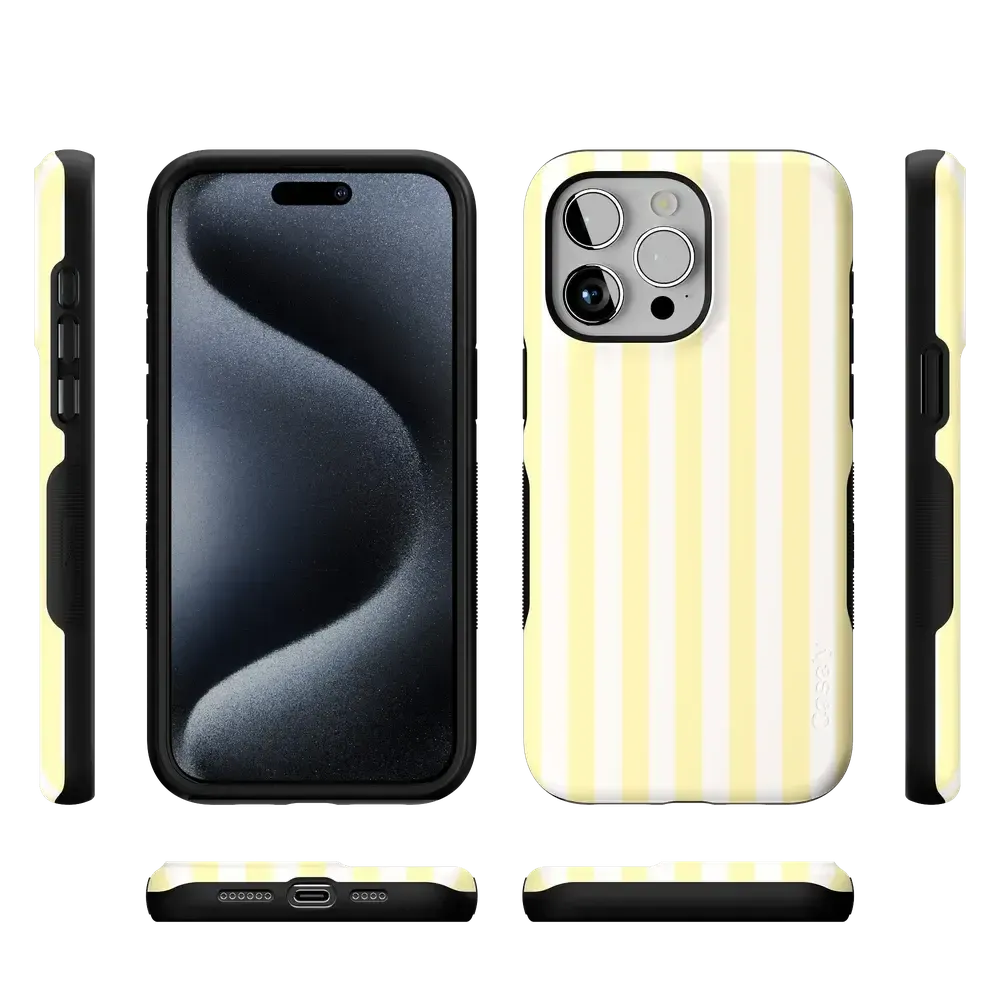 Butter Yellow Stripes | Sunday Best Case