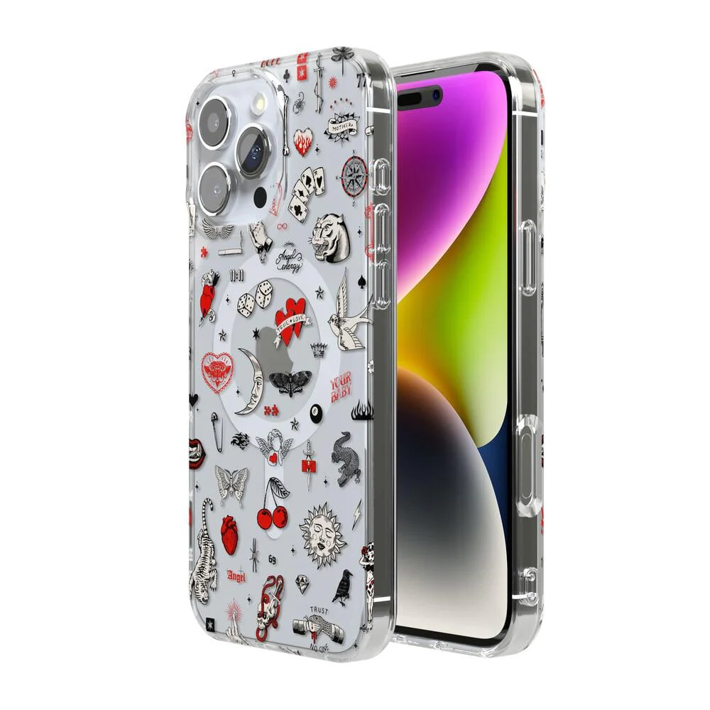 Not a Phase | Clear Flash Tattoo Case