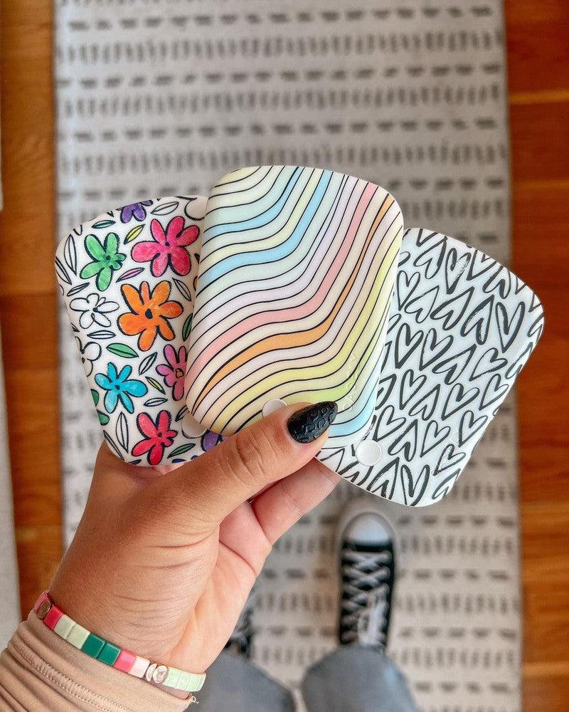 Ride The Wave | Pastel Rainbow Lined Power Pod