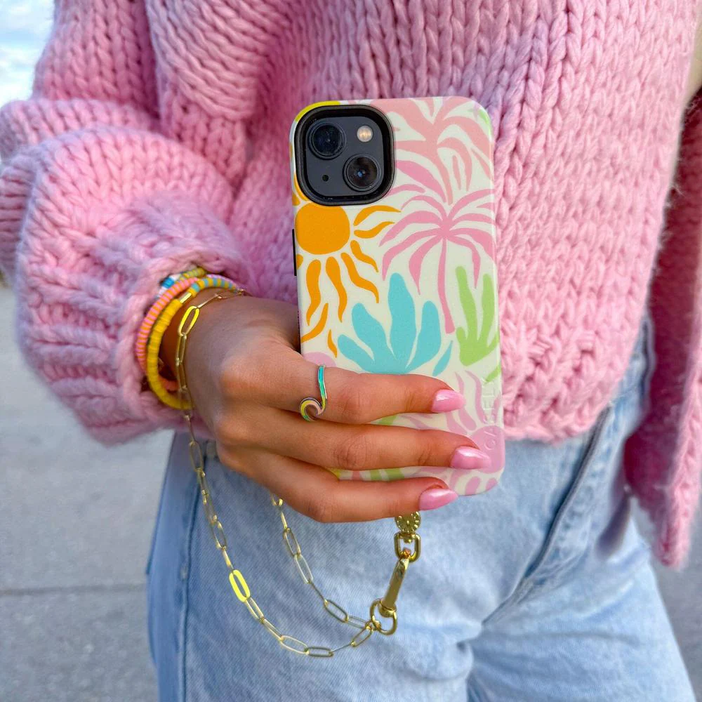 Paperclip Chain Wristlet Phone Chain | Pura Vida x Bans
