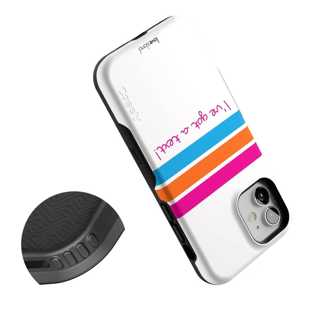 I've Got a Text! | Official Love Island x Bans Phone Case