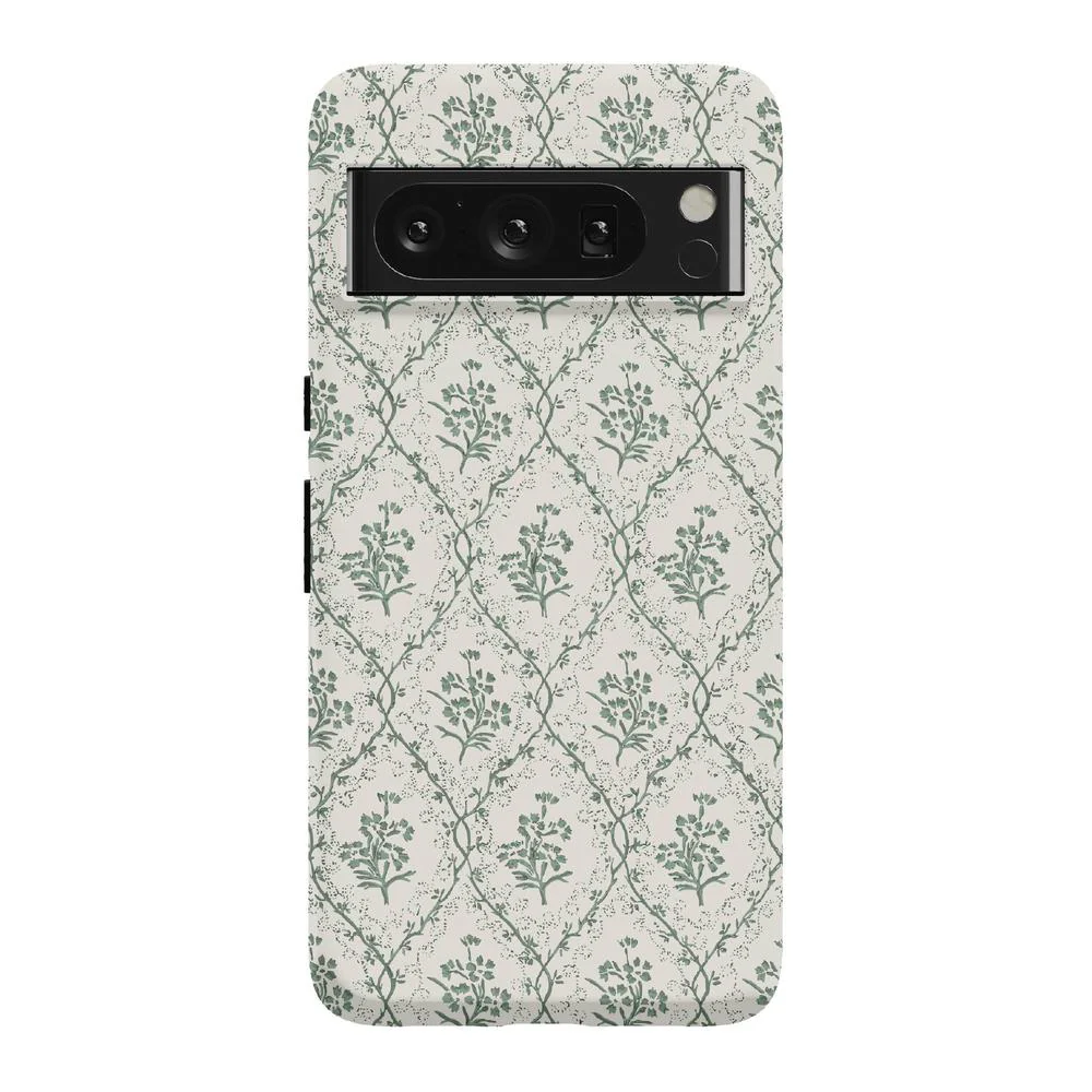 Sage Tapestry | Floral Vines Case