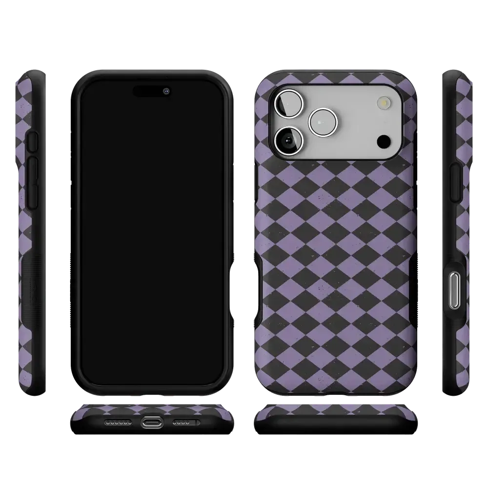 Midnight Hex | Purple Checkered Case