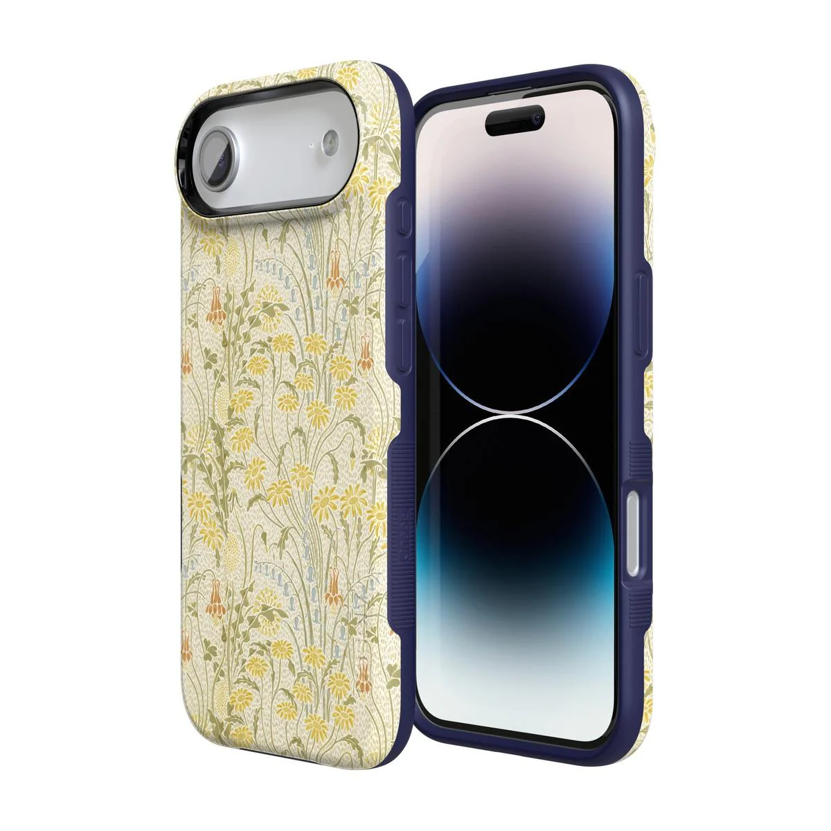 Boho Blooms | Golden Floral Case