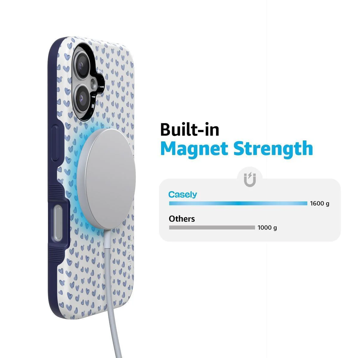 Lovebug | Blue Hearts Case