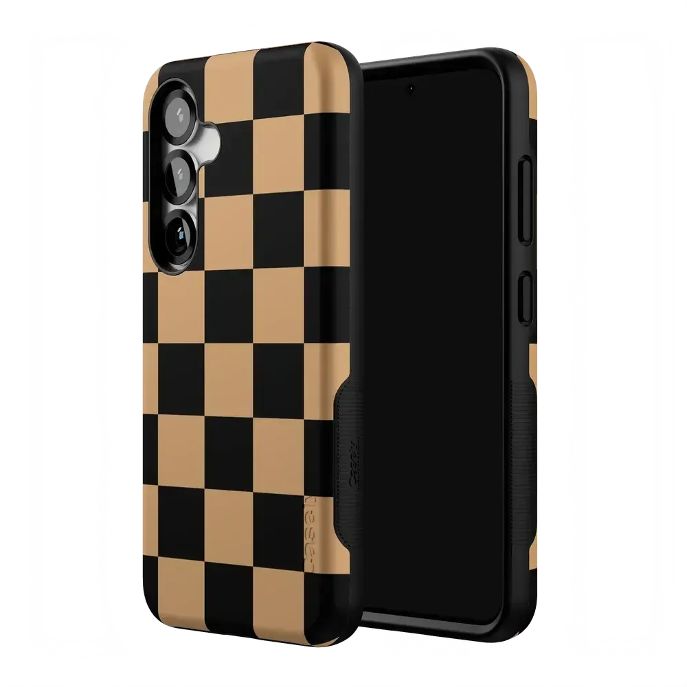 Fit Check | Black & Brown Checkerboard Case