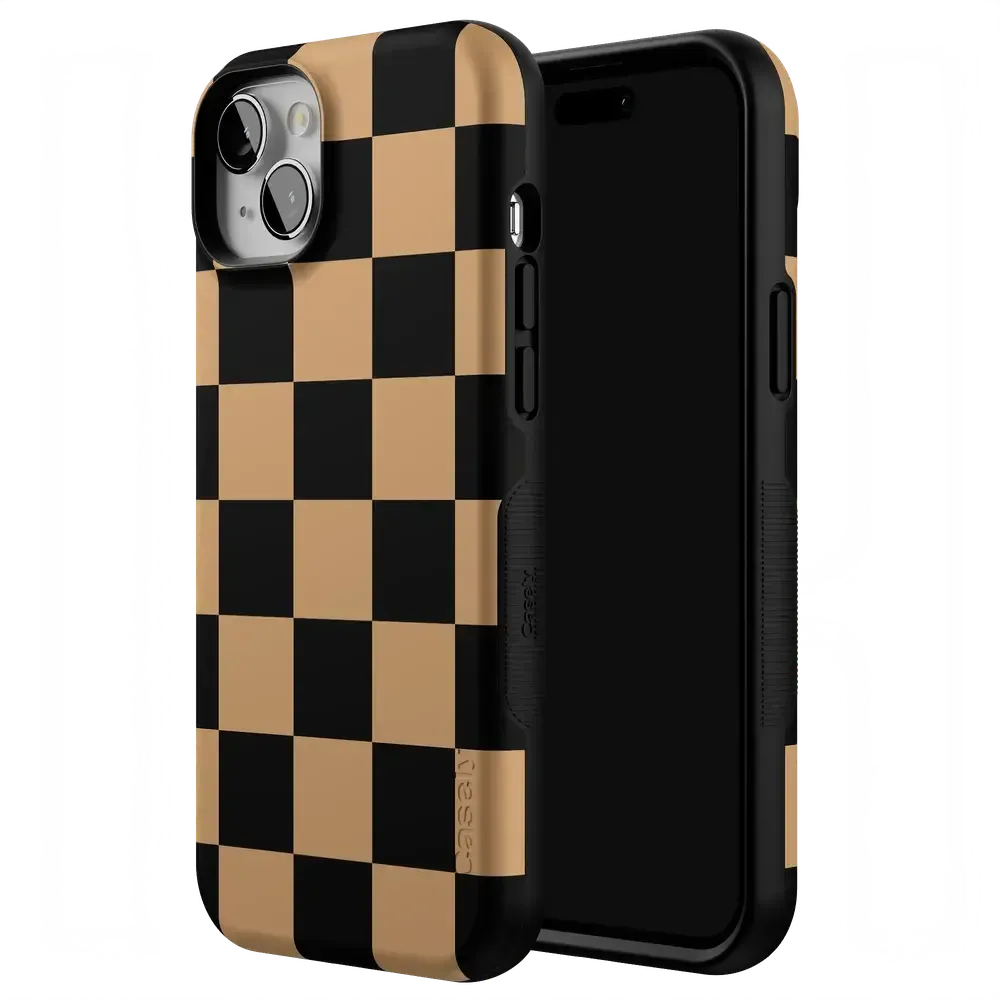Fit Check | Black & Brown Checkerboard Case