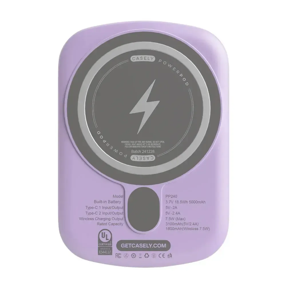 Tie Dying Over You | Purple Marble Power Pod