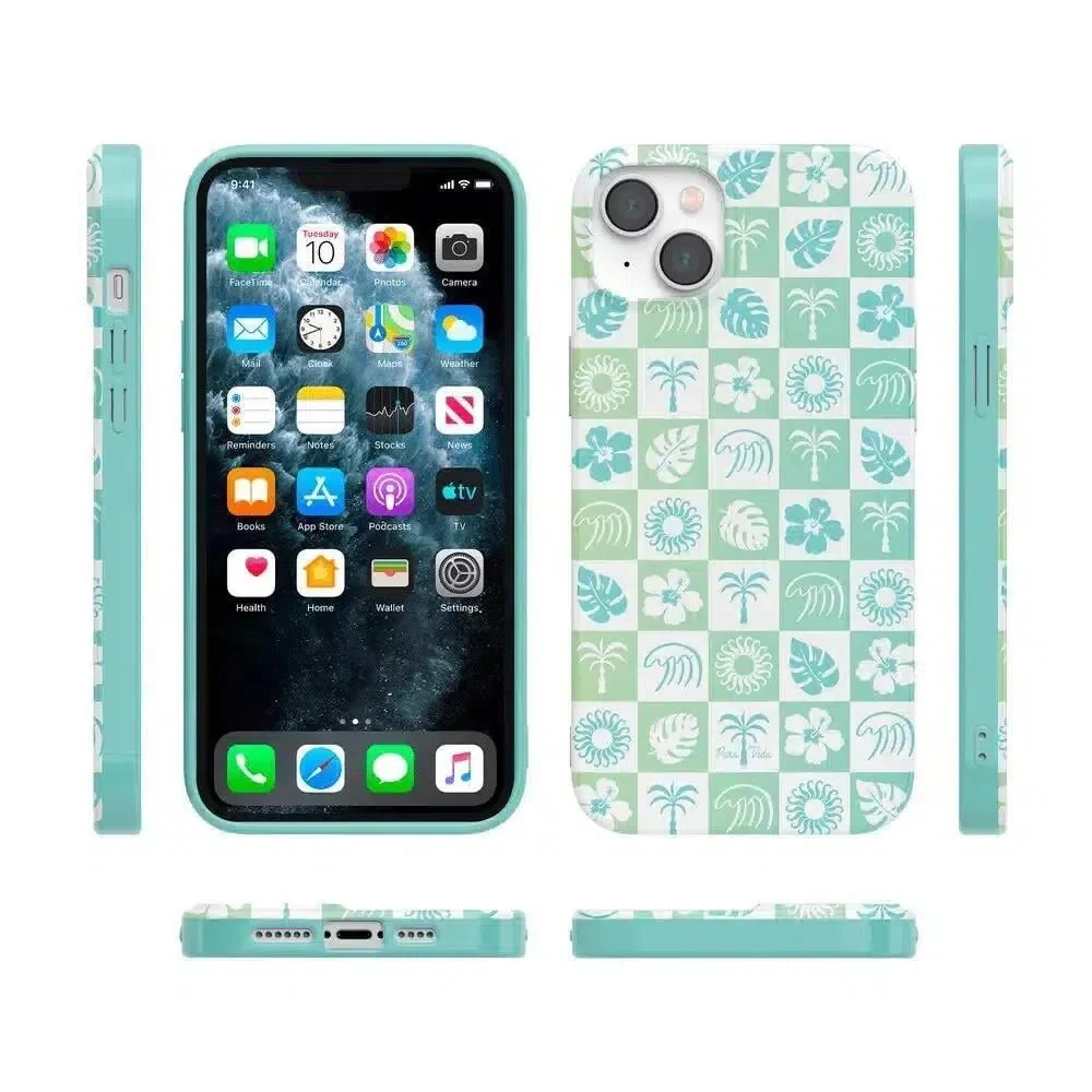 Coastal Checkers | Pura Vida Case