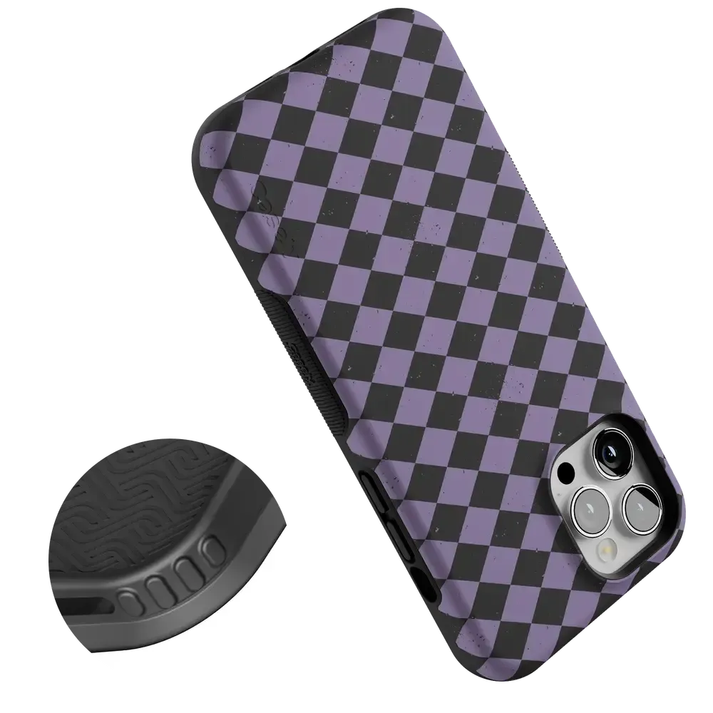 Midnight Hex | Purple Checkered Case