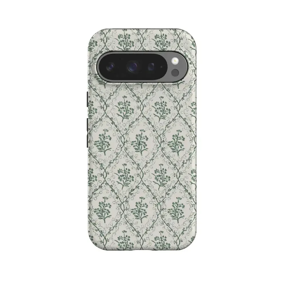 Sage Tapestry | Floral Vines Case