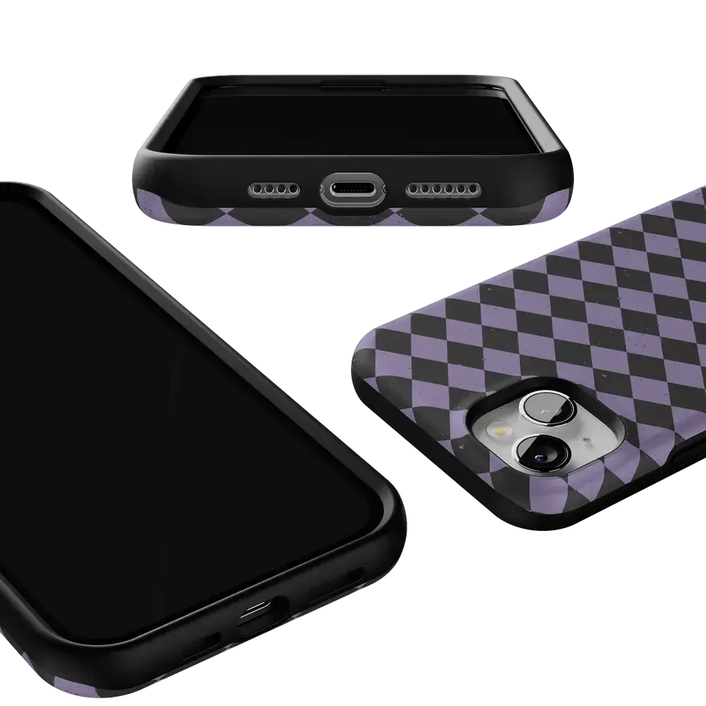 Midnight Hex | Purple Checkered Case