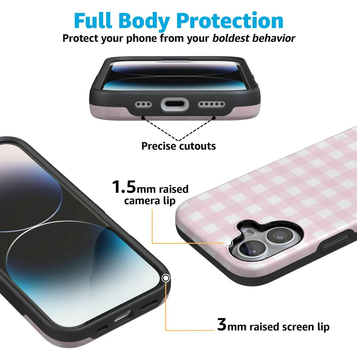 Pink Plaid | Sunday Best Case