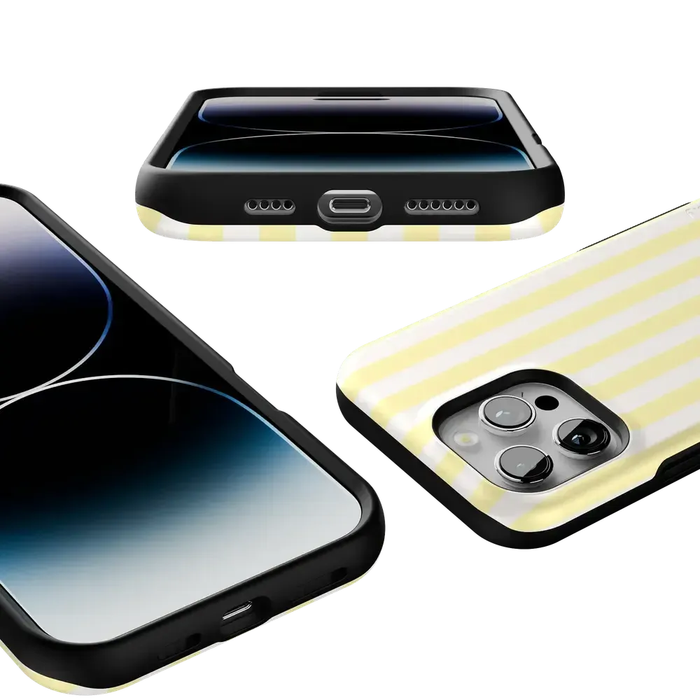 Butter Yellow Stripes | Sunday Best Case