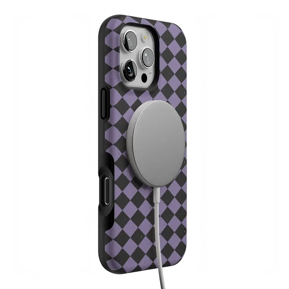 Midnight Hex | Purple Checkered Case