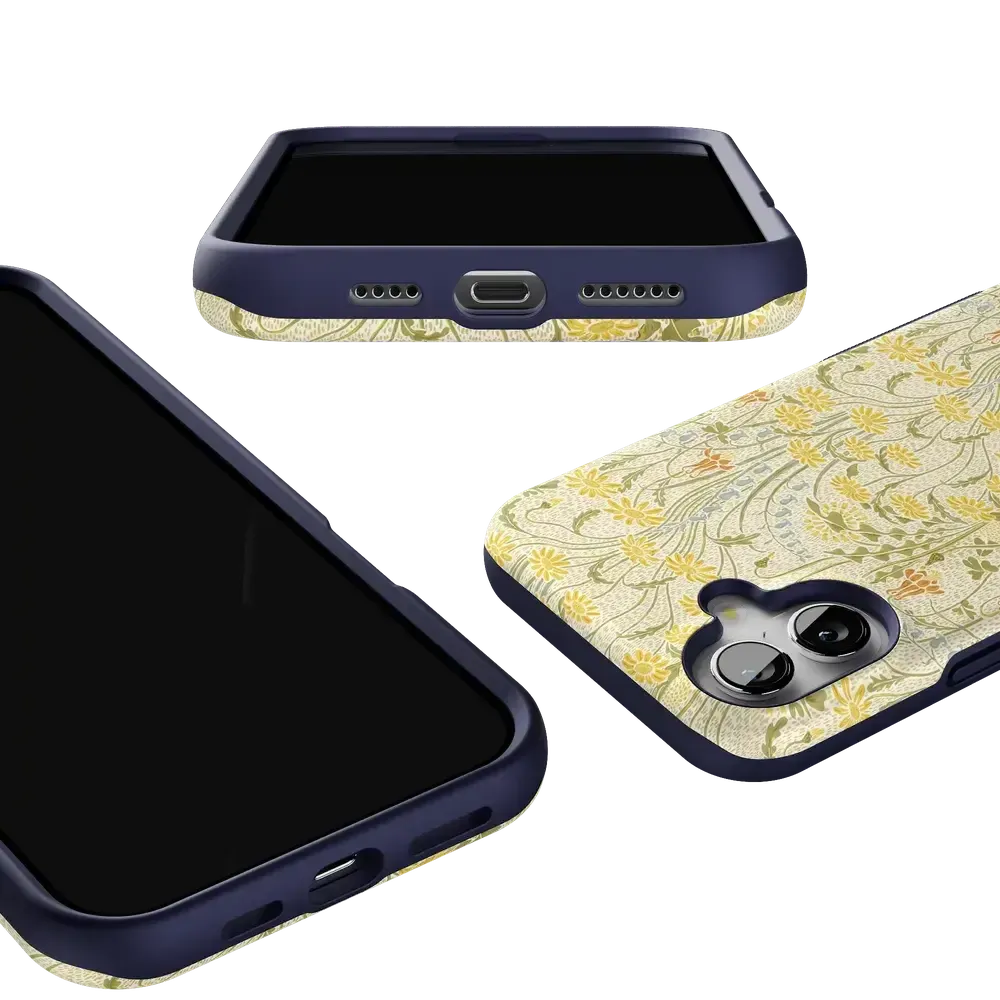 Boho Blooms | Golden Floral Case