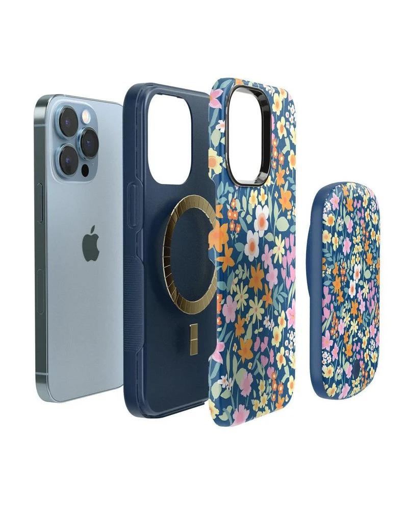 Full Bloom | Navy Floral Power Pod