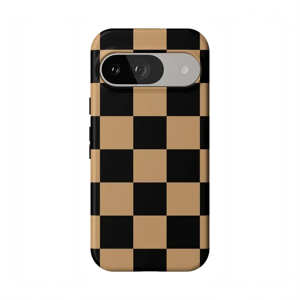 Fit Check | Black & Brown Checkerboard Case