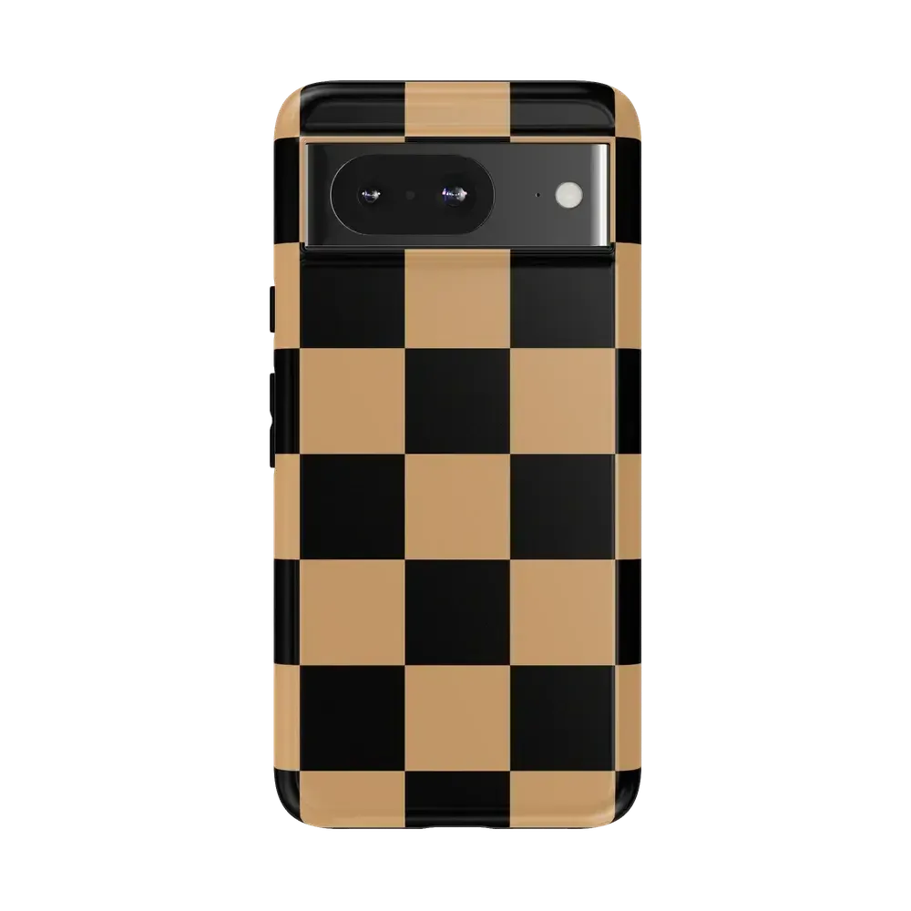 Fit Check | Black & Brown Checkerboard Case