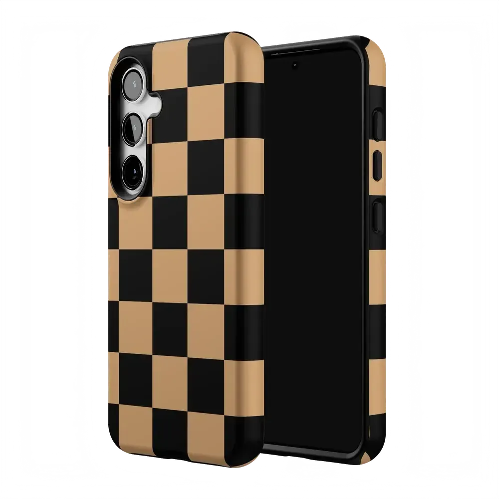 Fit Check | Black & Brown Checkerboard Case